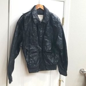 Leather Jacket by London Fog, Small Men's